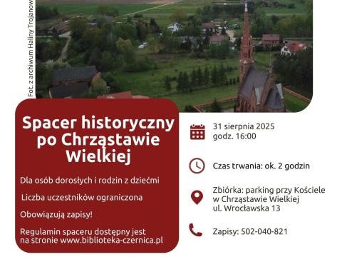 Spacer historyczny po Chrząstawie