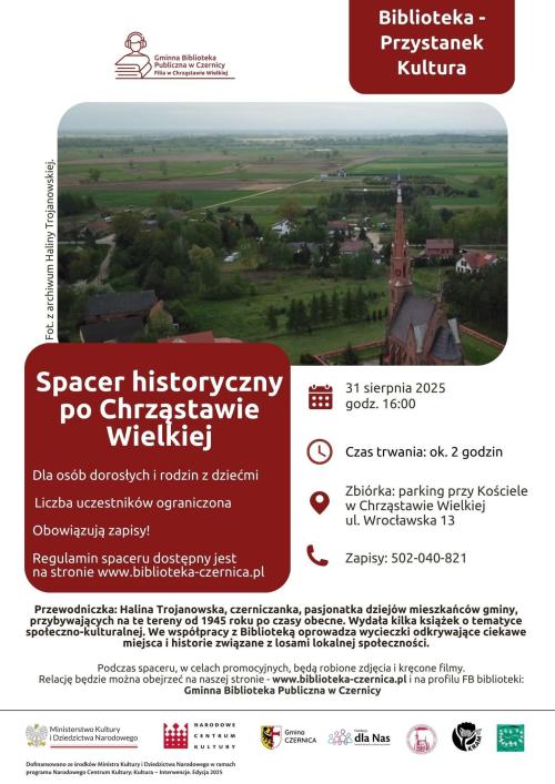 Spacer historyczny po Chrząstawie