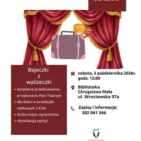 Bajeczki z walizeczki w Bibliotece w Chrząstawie