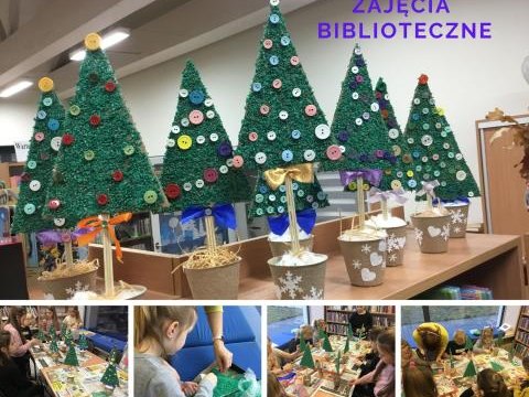 Czwartkowe zajęcia w chrząstawskiej bibliotece