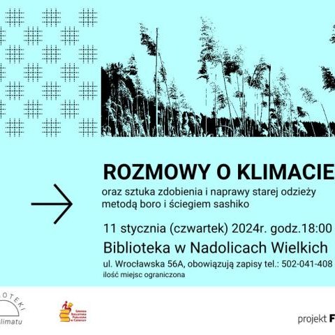 "Rozmowy o klimacie" w bibliotece w Nadolicach