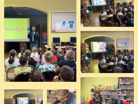 Spotkanie autorskie z Marcinem Koziołem