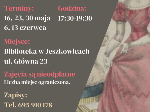 "Przenosiny w czasie" w bibliotece w Jeszkowicach
