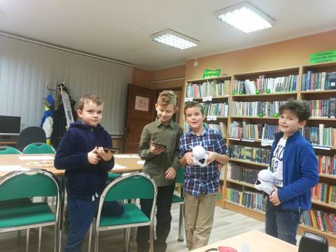 Zajęcia z programowania w bibliotece w Jeszkowicach