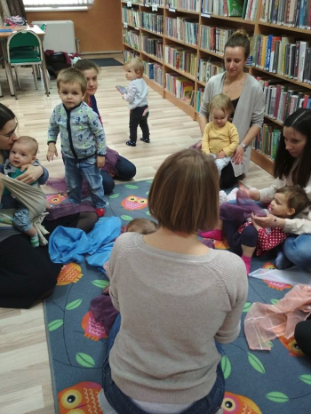 Gordonki w bibliotece w Jeszkowicach Aktualności Jeszkowice Gminna Biblioteka Publiczna w