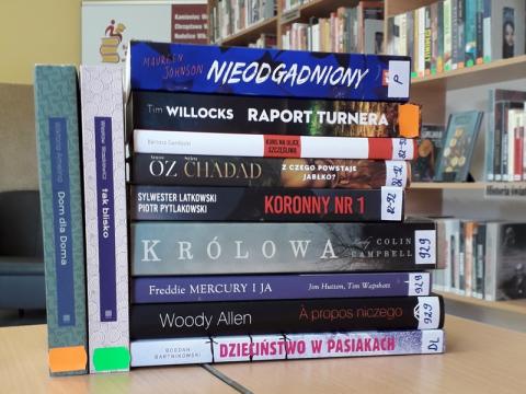 Nowe książki w Dobrzykowicach
