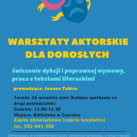Warsztaty aktorskie w Czernicy