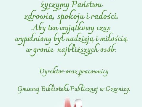 WIELKANOCNE ŻYCZENIA