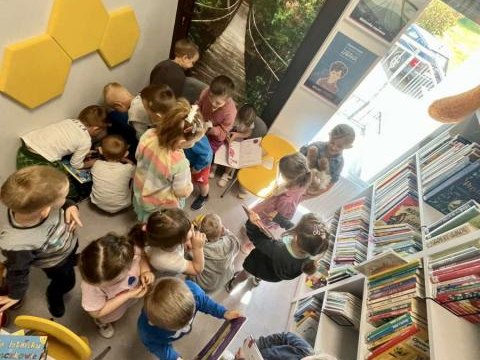 Majowe odwiedziny przedszkolaków