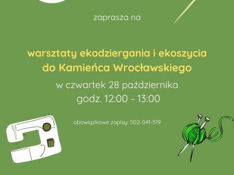 Ekodzierganie w Bibliotece w Kamieńcu