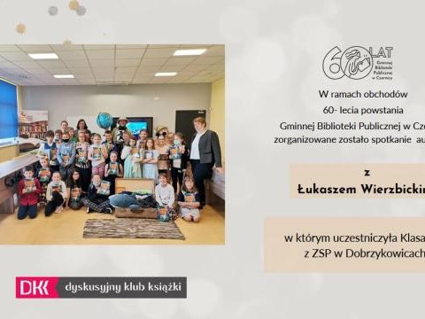 Spotkanie autorskie z Łukaszem Wierzbickim