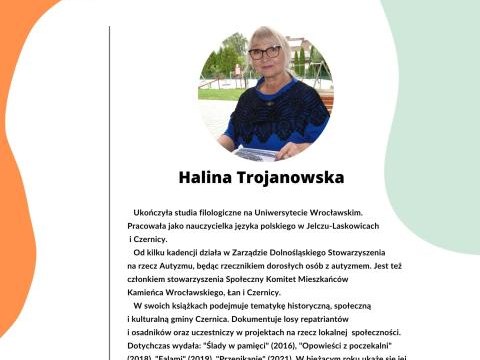 Halina Trojanowska - na Czernickim Festiwalu Literackim