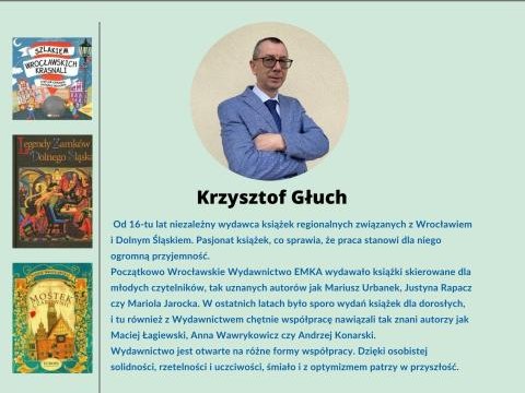 Krzysztof Głuch - na Czernickim Festiwalu Literackim!