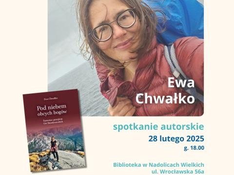 Spotkanie autorskie z Ewą Chwałko